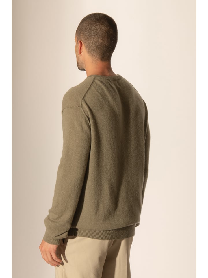 Sveter Perfect Cashmere Khaki 2284601 Kaschmir-Pullover in Khaki - 5