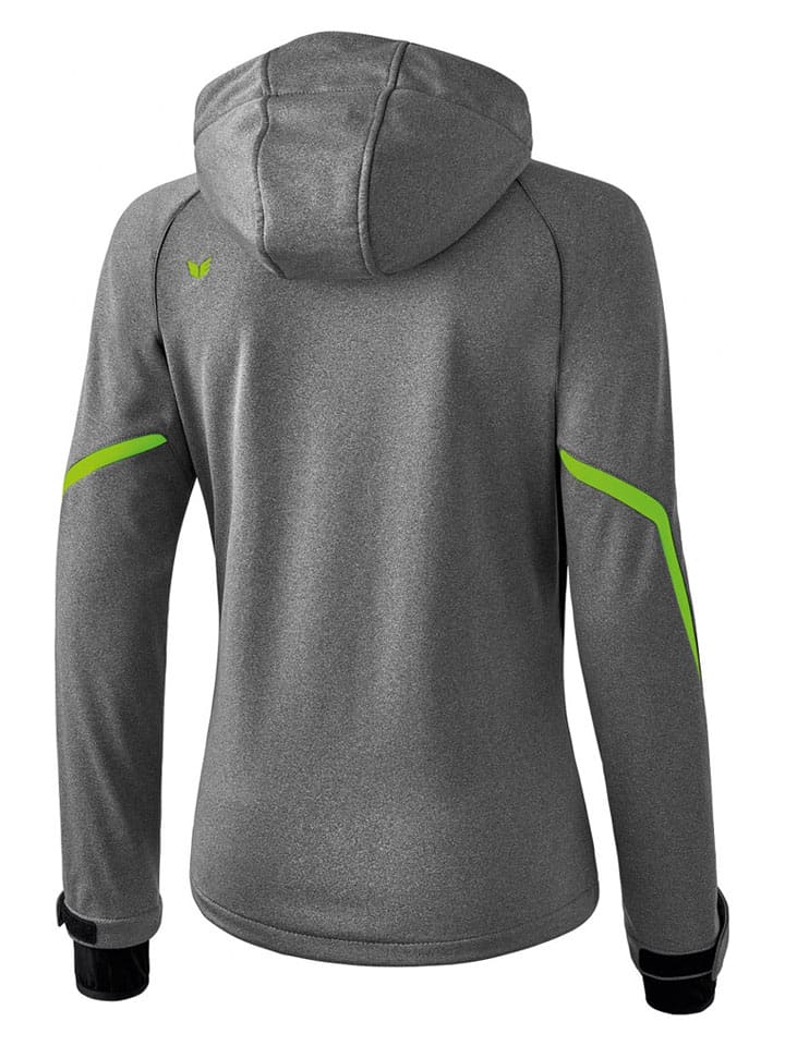 Dámska bunda erima Grau/ Grün 7203301 Softshelljacke "Function" in Grau/ Grün - 2