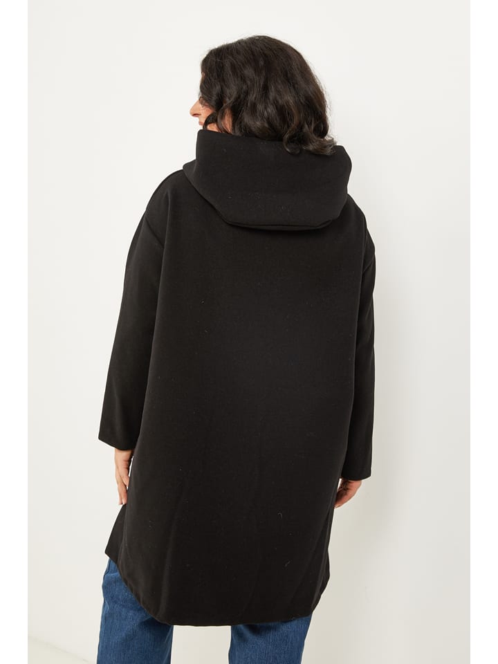 Dámska bunda Curvy Lady Schwarz 650695 Übergangsjacke in Schwarz - 3
