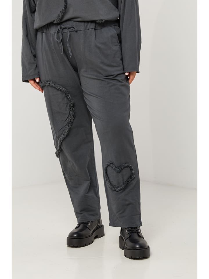 Nohavice Curvy Lady Anthrazit 8726385 Hose in Anthrazit - 1