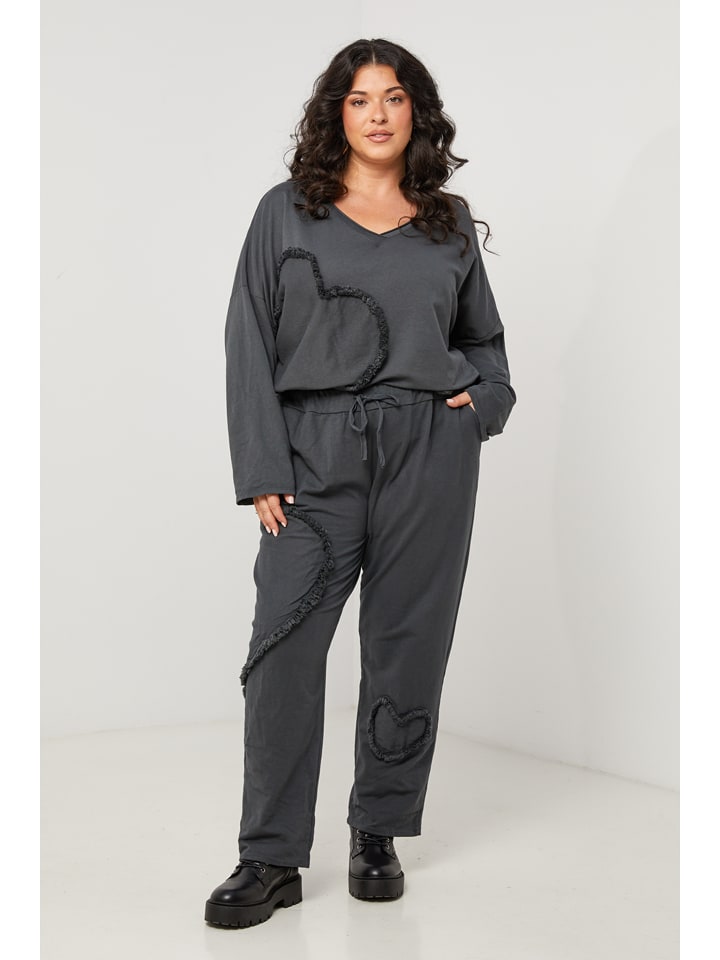 Nohavice Curvy Lady Anthrazit 8726385 Hose in Anthrazit - 5