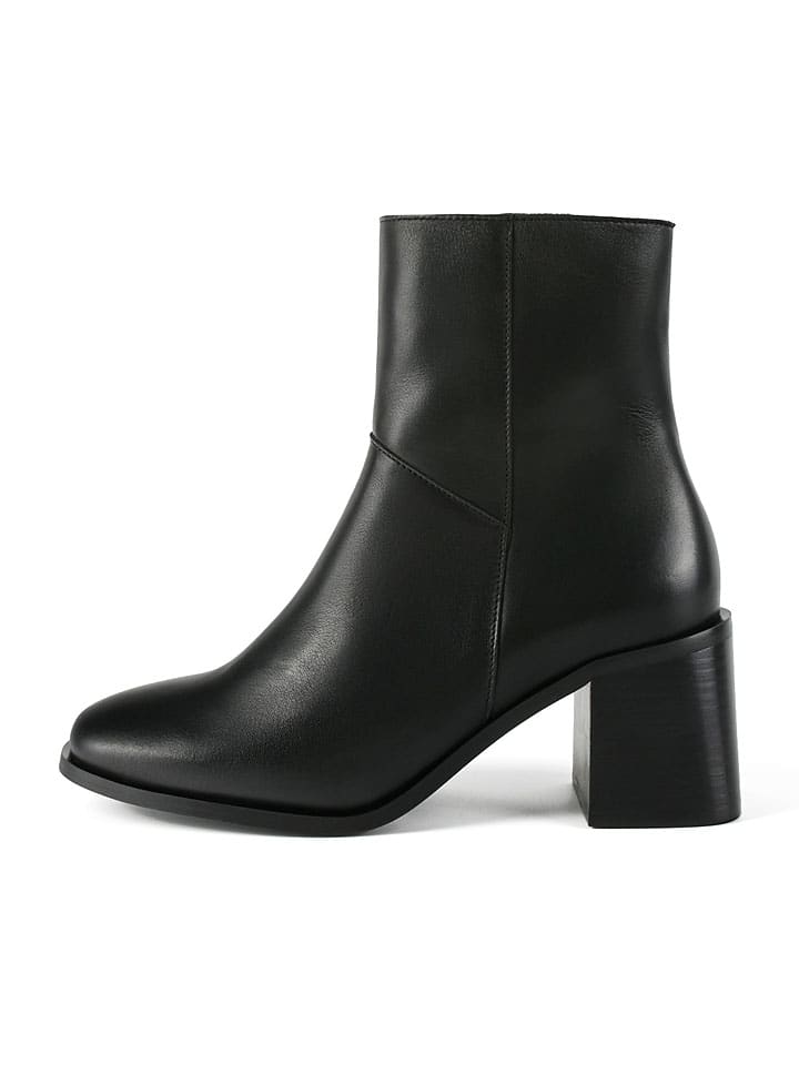 Topánky loft37 Schwarz 4755921 Leder-Boots "Stay Higher" in Schwarz - 2