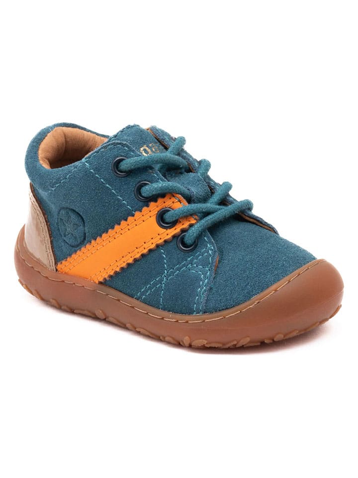 Tenisky bisgaard Blau 2078004 Leder-Barfußschuhe "Hale" in Blau - 1