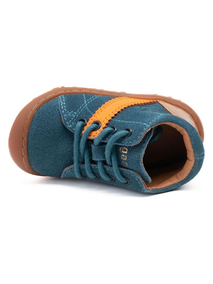 Tenisky bisgaard Blau 2078004 Leder-Barfußschuhe "Hale" in Blau - 3
