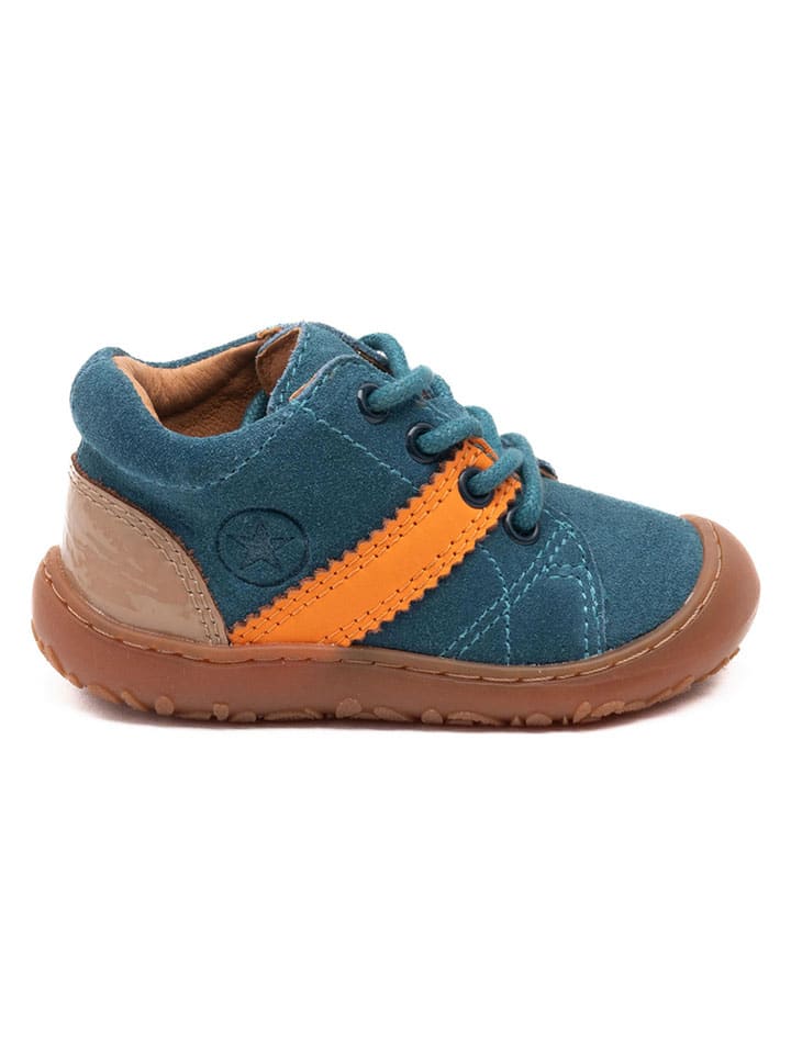 Tenisky bisgaard Blau 2078004 Leder-Barfußschuhe "Hale" in Blau - 4
