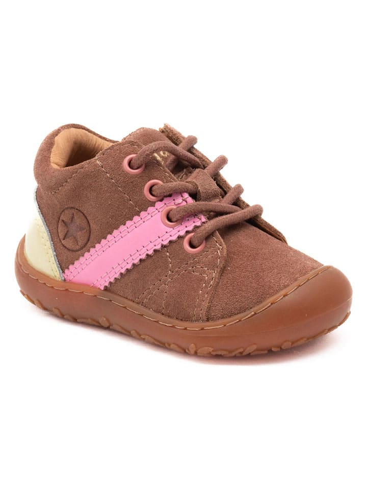 Tenisky bisgaard Hellbraun 593363 Leder-Barfußschuhe "Hale" in Hellbraun - 1