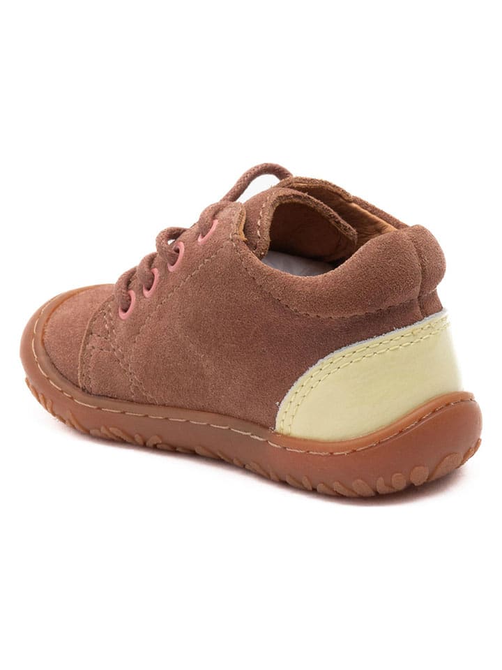 Tenisky bisgaard Hellbraun 593363 Leder-Barfußschuhe "Hale" in Hellbraun - 3