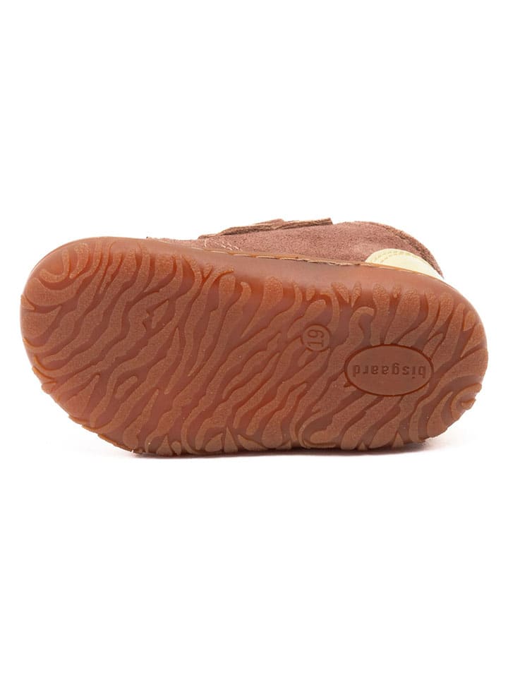 Tenisky bisgaard Hellbraun 610167 Leder-Barfußschuhe "Hale" in Hellbraun - 5