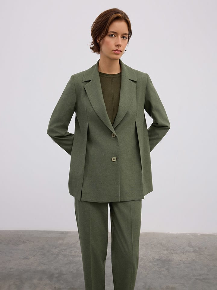 Dámska bunda BGN Khaki 651483 Blazer in Khaki - 1