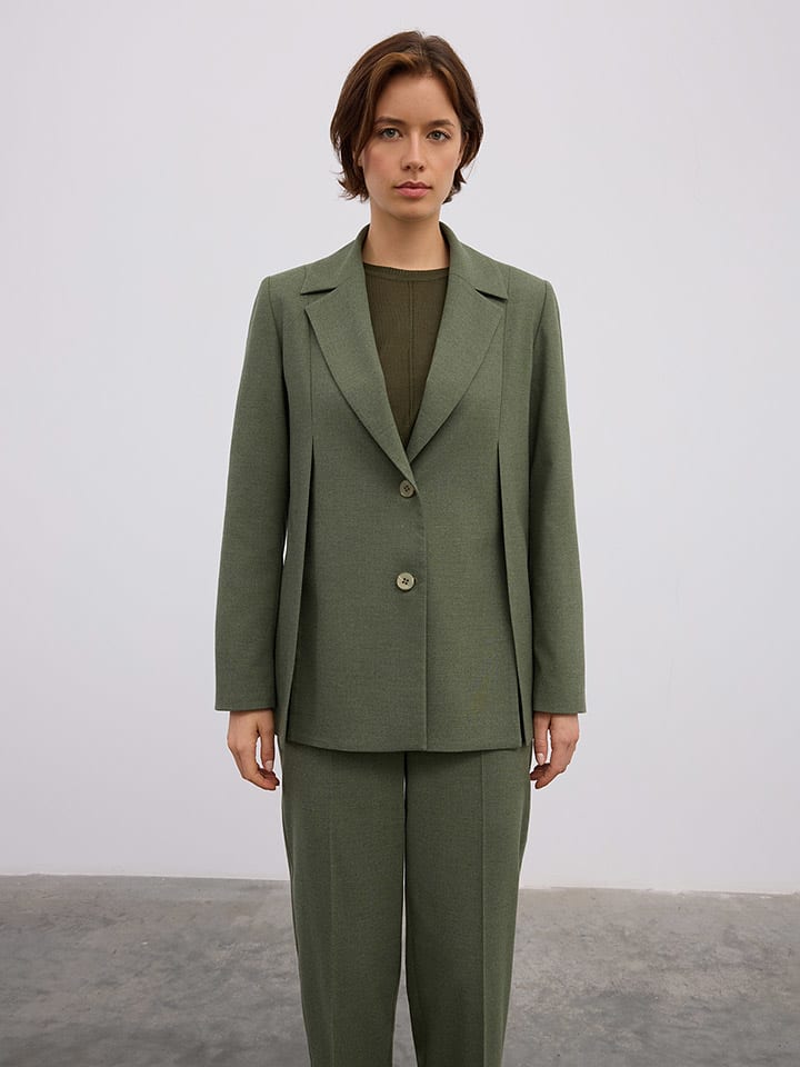 Dámska bunda BGN Khaki 651483 Blazer in Khaki - 2