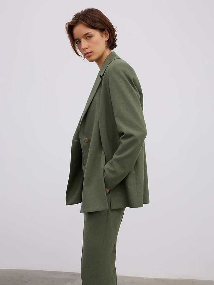 Dámska bunda BGN Khaki 651483 Blazer in Khaki - 3