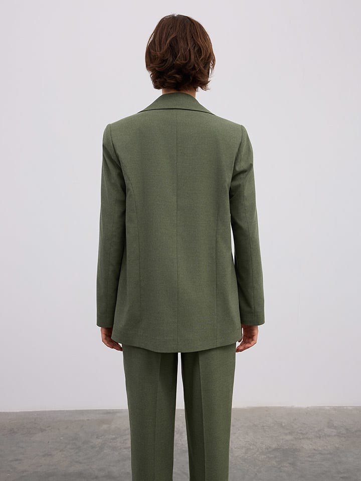 Dámska bunda BGN Khaki 651483 Blazer in Khaki - 4
