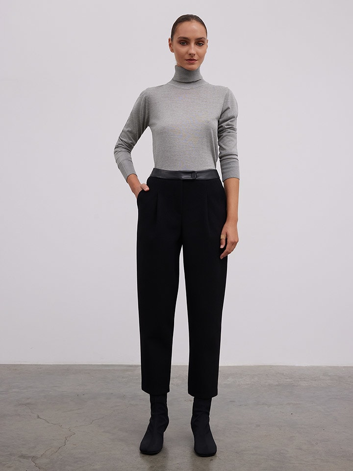 Nohavice BGN Schwarz 130579 Hose in Schwarz - 1