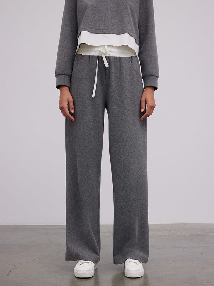 Nohavice BGN Grau 7464875 Hose in Grau - 3