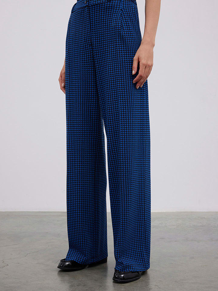 Nohavice BGN Blau/ Schwarz 3011085 Hose in Blau/ Schwarz - 2
