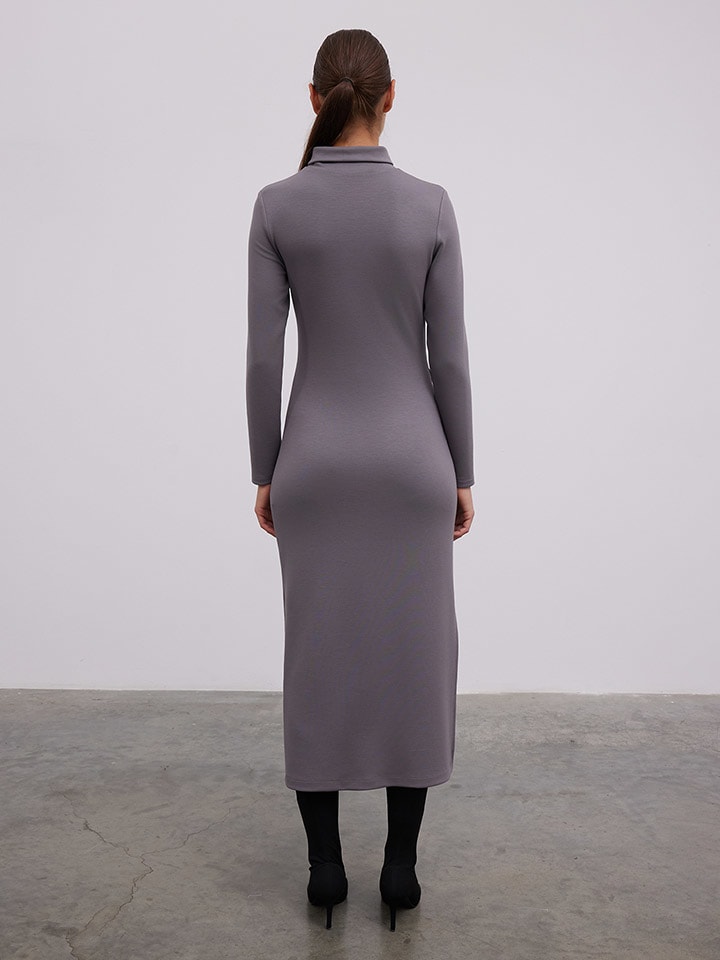 Šaty BGN Grau 736241 Kleid in Grau - 4