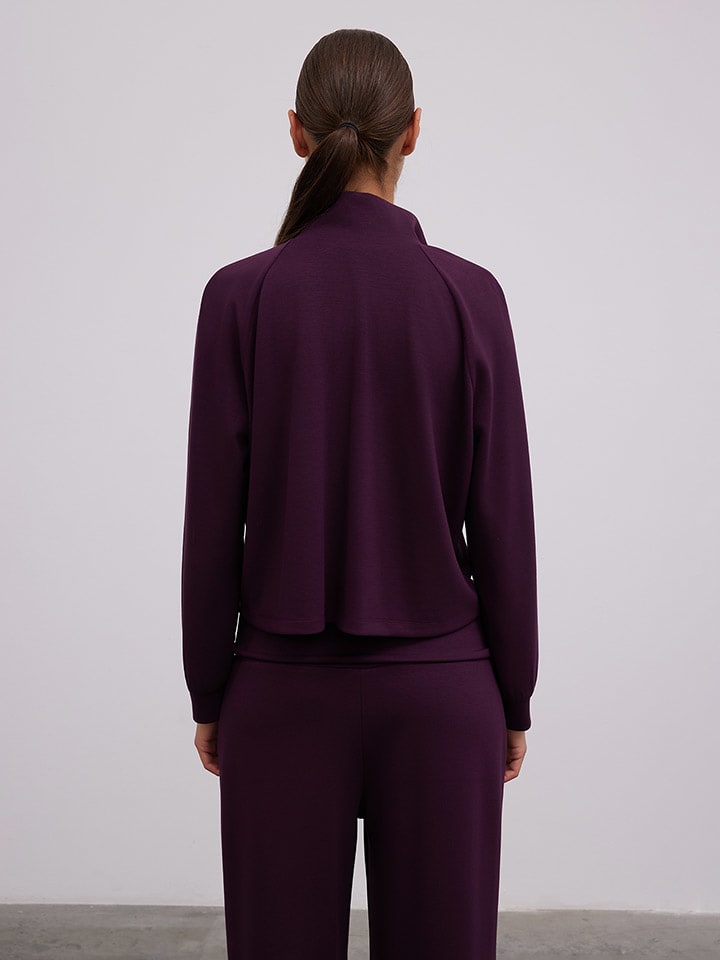 Mikina BGN Lila 1679090 Sweatjacke in Lila - 3