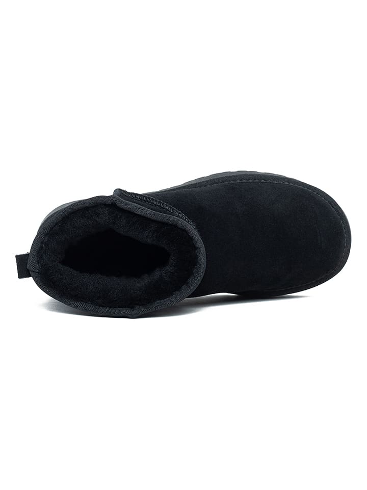 Topánky NICEBAY Schwarz 7241857 Leder-Winterboots "Mina" in Schwarz - 5