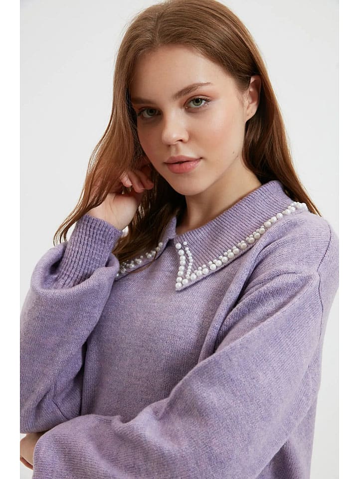 Sveter trendyol Flieder 5341260 Pullover in Flieder - 2
