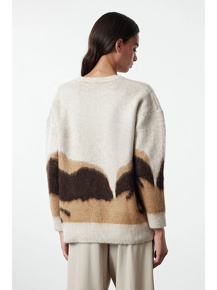Sveter trendyol Sand/ Camel 6285134 Pullover in Sand/ Camel - 2