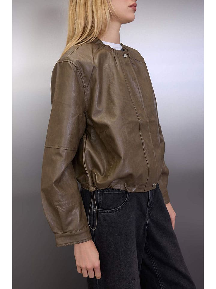 Dámska bunda trendyol Oliv 2553031 Übergangsjacke in Oliv - 3
