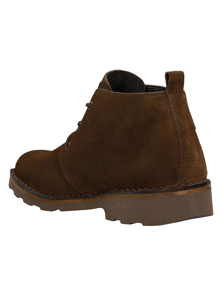 Topánky Wojas Braun 7733721 Leder-Schnürschuhe in Braun - 3