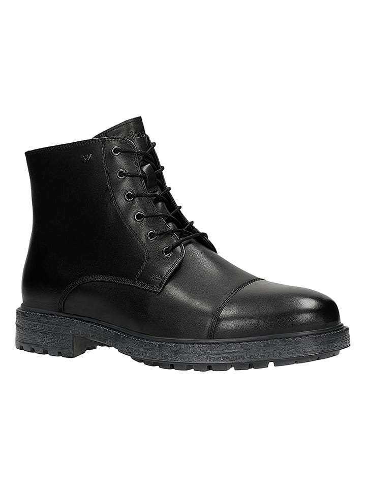 Topánky Wojas Schwarz 4075893 Leder-Boots in Schwarz - 1