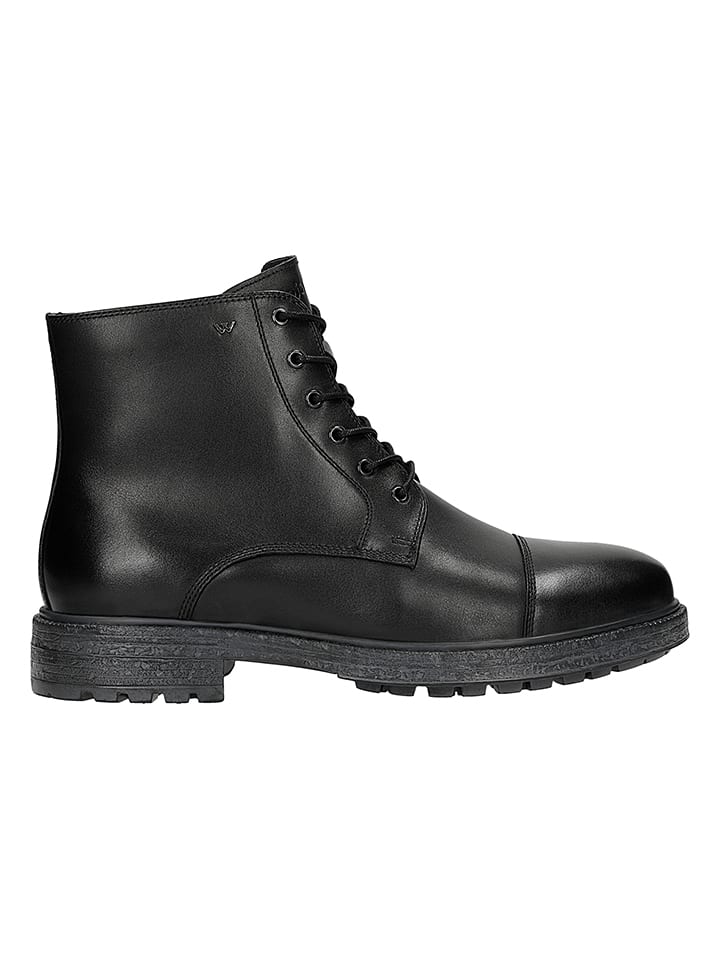 Topánky Wojas Schwarz 4075893 Leder-Boots in Schwarz - 2