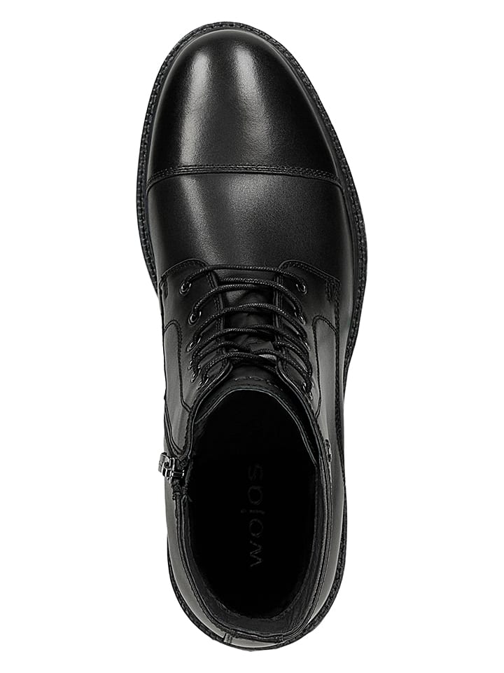 Topánky Wojas Schwarz 4075893 Leder-Boots in Schwarz - 3