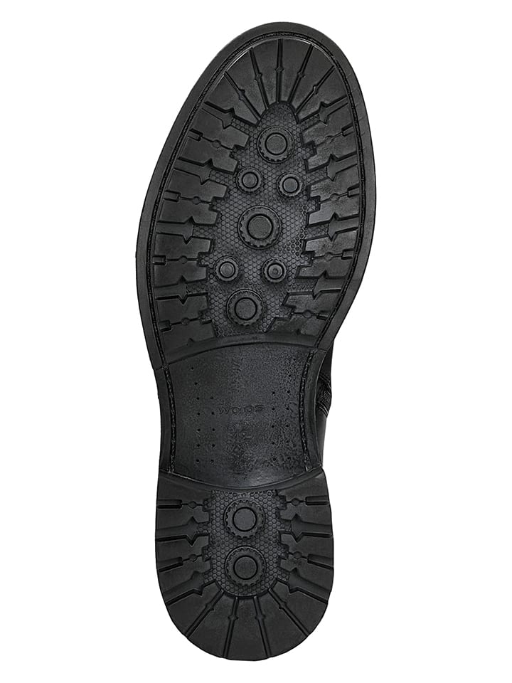 Topánky Wojas Schwarz 4075893 Leder-Boots in Schwarz - 4