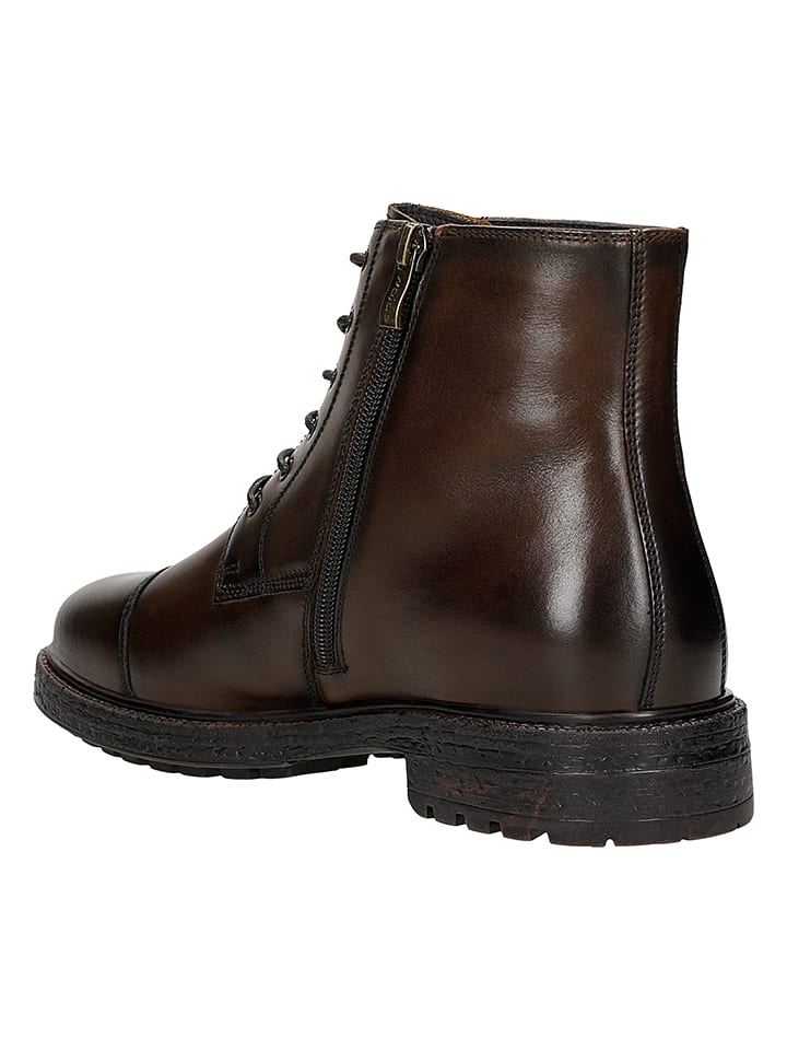 Topánky Wojas Braun 473116 Leder-Boots in Braun - 3