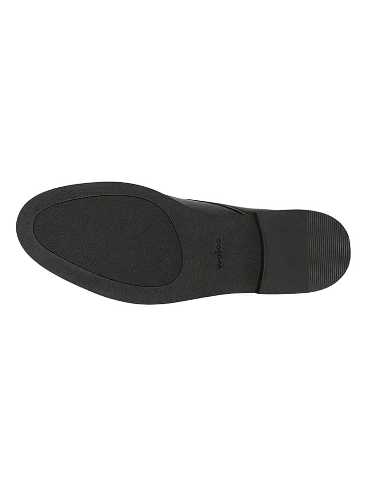 Topánky Wojas Schwarz 4993453 Leder-Schnürschuhe in Schwarz - 5