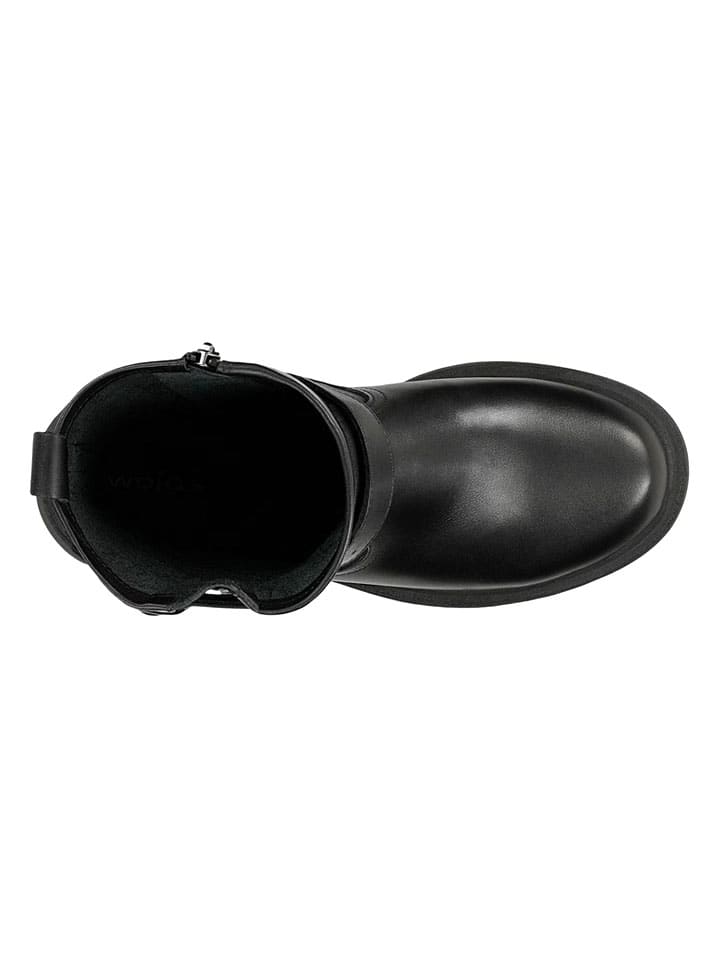 Topánky Wojas Schwarz 1800494 Leder-Boots in Schwarz - 4
