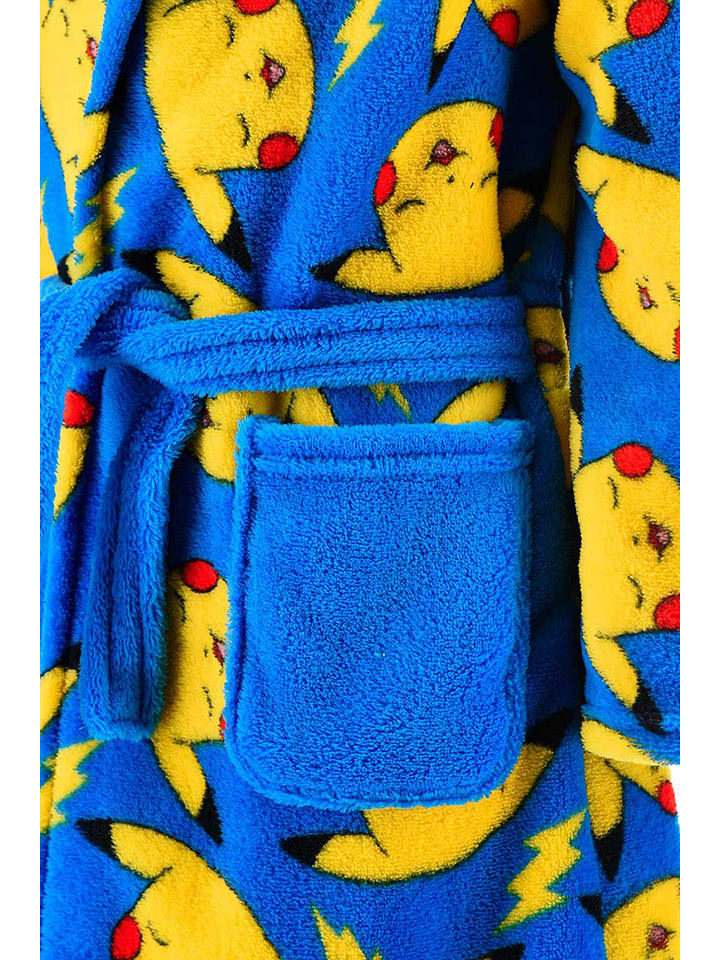 Pokémon Blau/ Gelb 707586 Bademantel "Pokemon" in Blau/ Gelb - 4