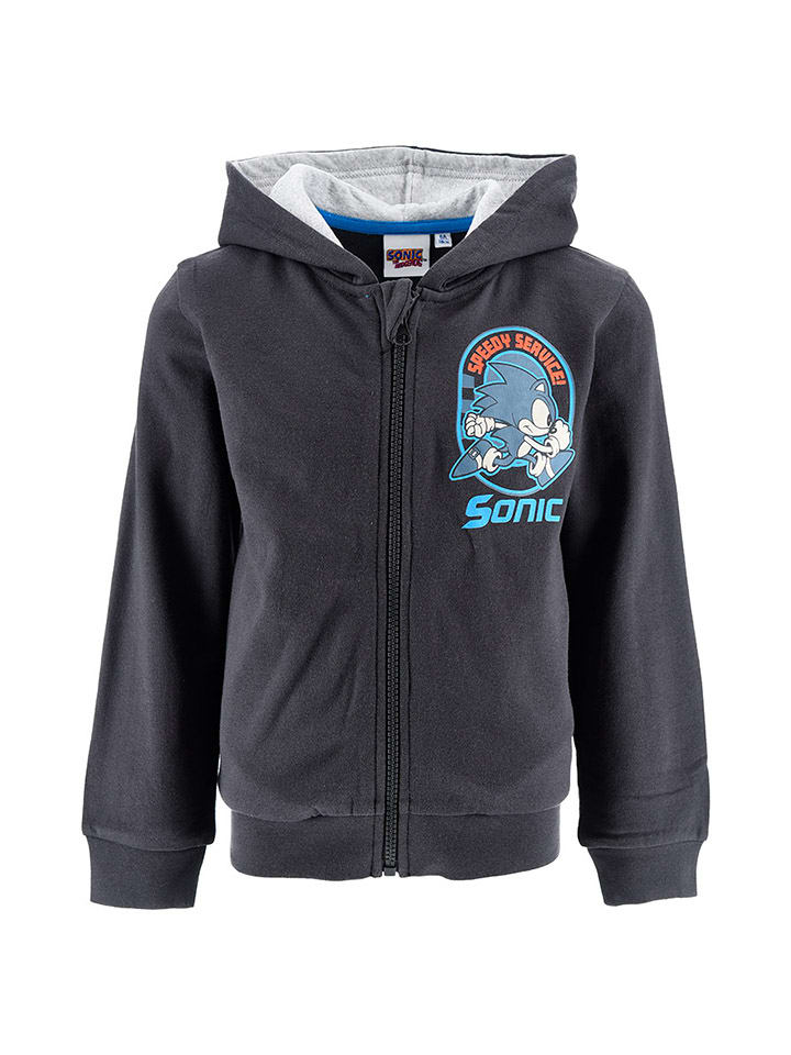 Detská mikina Sonic Anthrazit 5656893 Sweatjacke "Sonic" in Anthrazit - 1