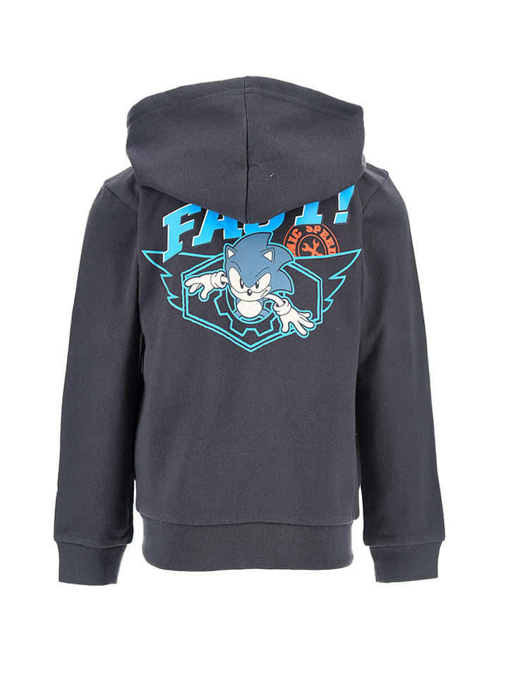 Detská mikina Sonic Anthrazit 5656893 Sweatjacke "Sonic" in Anthrazit - 2