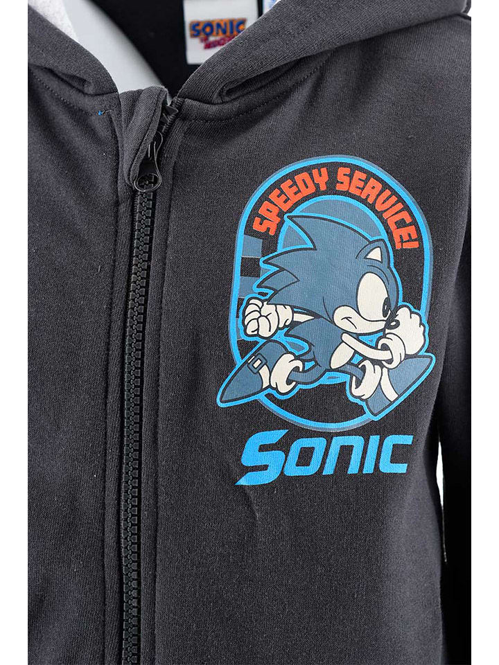 Detská mikina Sonic Anthrazit 5656893 Sweatjacke "Sonic" in Anthrazit - 3