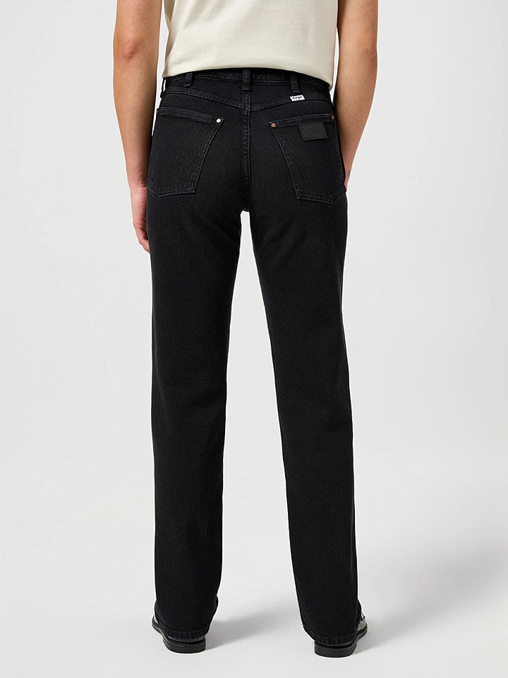 Dámske rifle Wrangler Schwarz 9520225 Jeans "Sunset" - Regular fit - in Schwarz - 2