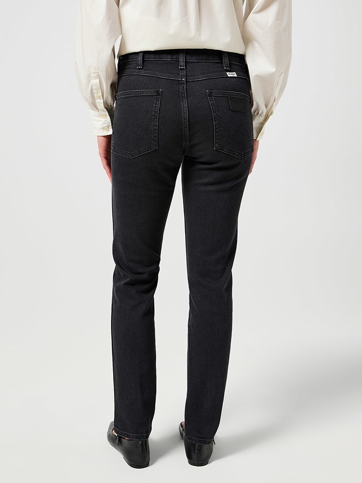 Dámske rifle Wrangler Schwarz 9433619 Jeans "Piper" - Slim fit - in Schwarz - 2