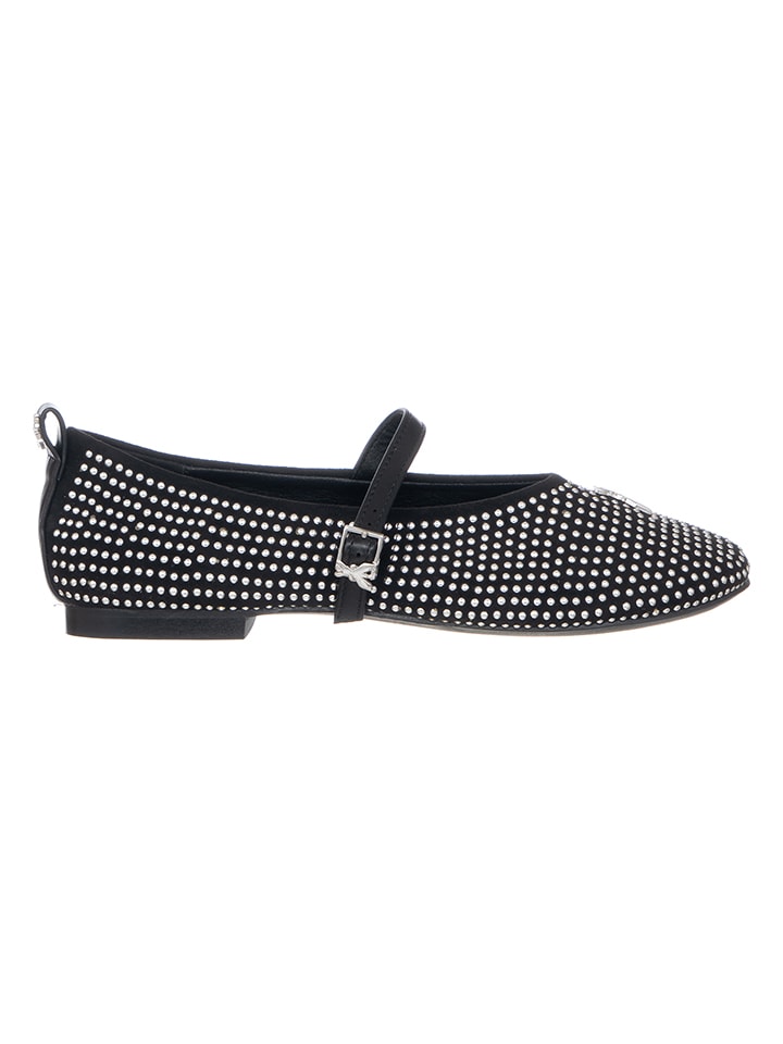 Patrizia Pepe Schwarz 4870705 Spangenballerinas in Schwarz - 1