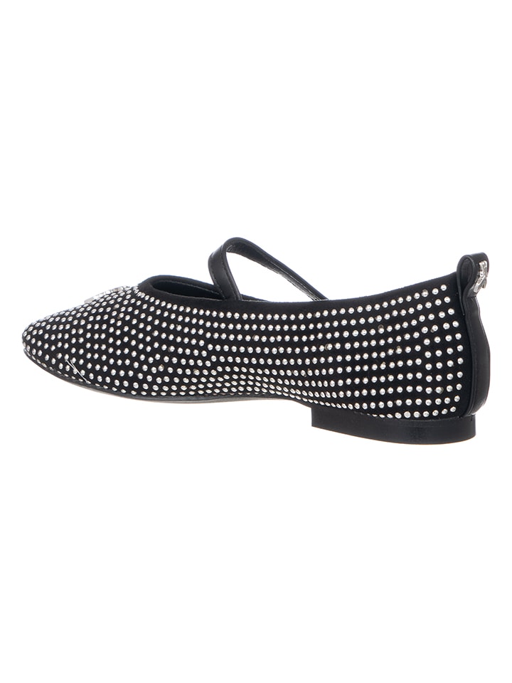 Patrizia Pepe Schwarz 4870705 Spangenballerinas in Schwarz - 3