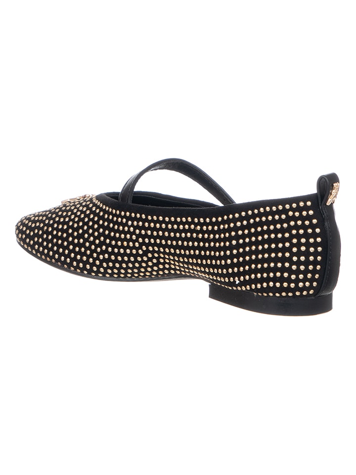 Patrizia Pepe Schwarz 3418971 Spangenballerinas in Schwarz - 3