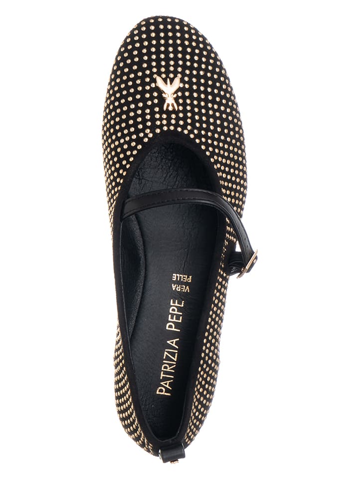 Patrizia Pepe Schwarz 3418971 Spangenballerinas in Schwarz - 4