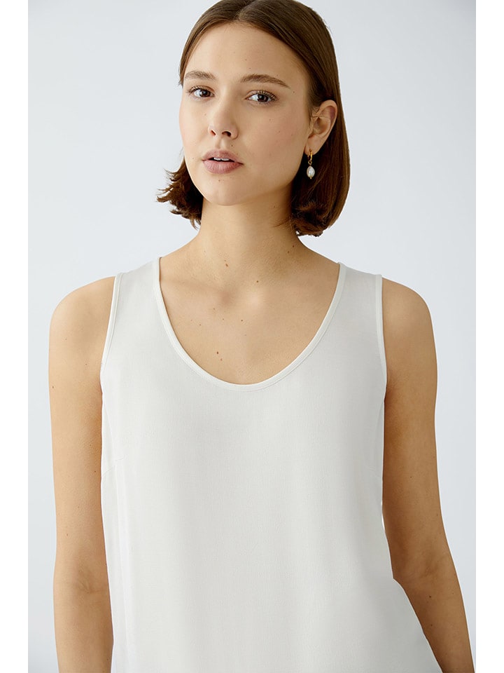 Oui Creme 4183387 Top in Creme - 2