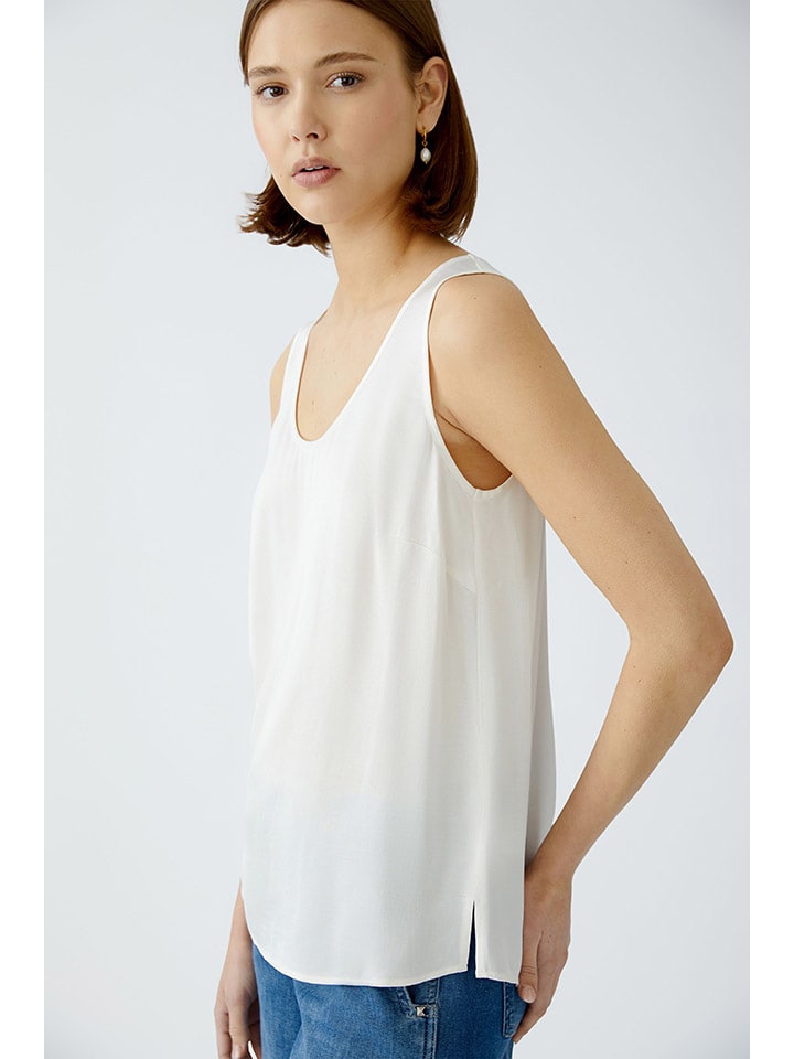 Oui Creme 4183387 Top in Creme - 3