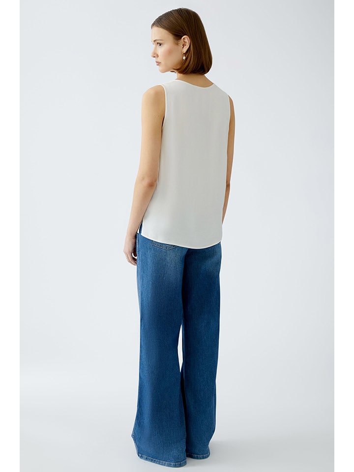 Oui Creme 4183387 Top in Creme - 5