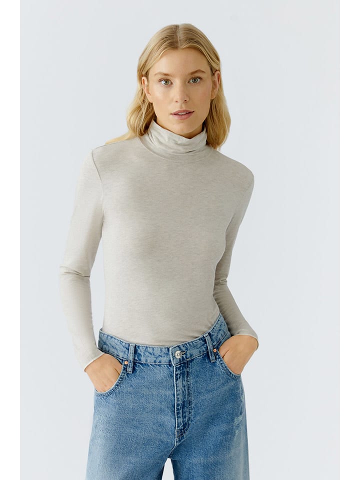 Sveter Oui Beige 5271734 Rollkragenpullover in Beige - 3