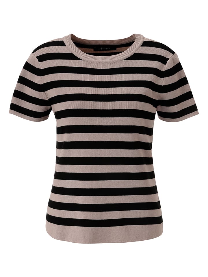 Sveter Aniston Beige/ Schwarz 1523914 Pullover in Beige/ Schwarz - 3