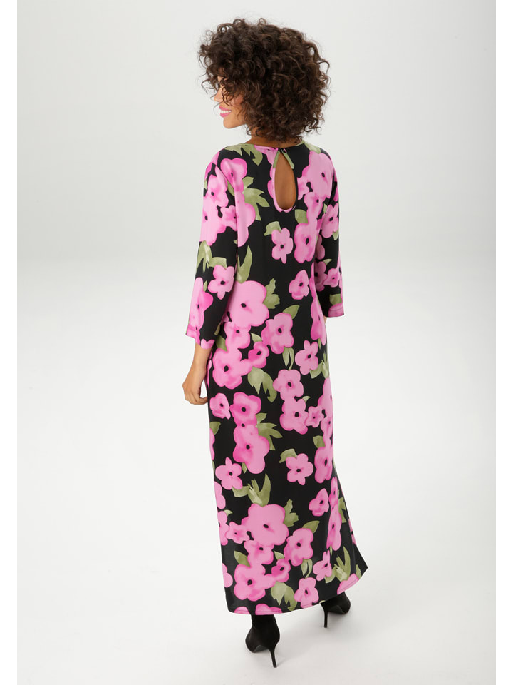 Šaty Aniston Schwarz/ Pink 3975426 Kleid in Schwarz/ Pink - 2