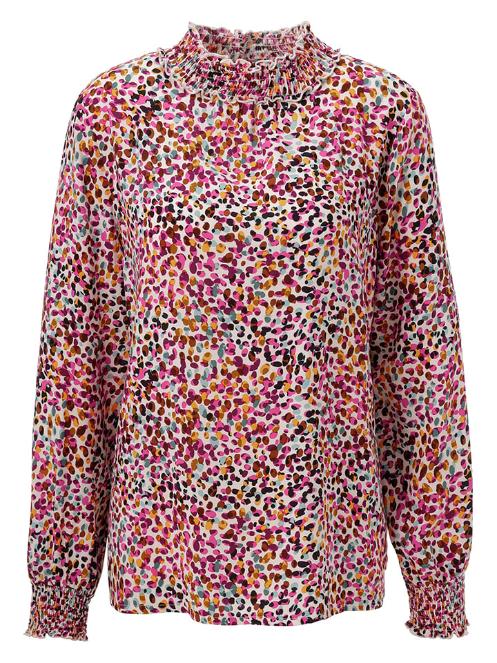 Aniston Pink/ Camel 3431136 Bluse in Pink/ Camel - 3
